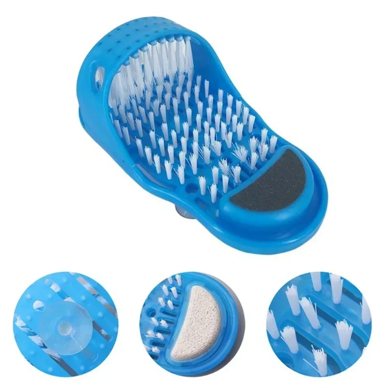 1Pc Shower Foot Scrub Massager - огляд і ціна Flippers Swimming
