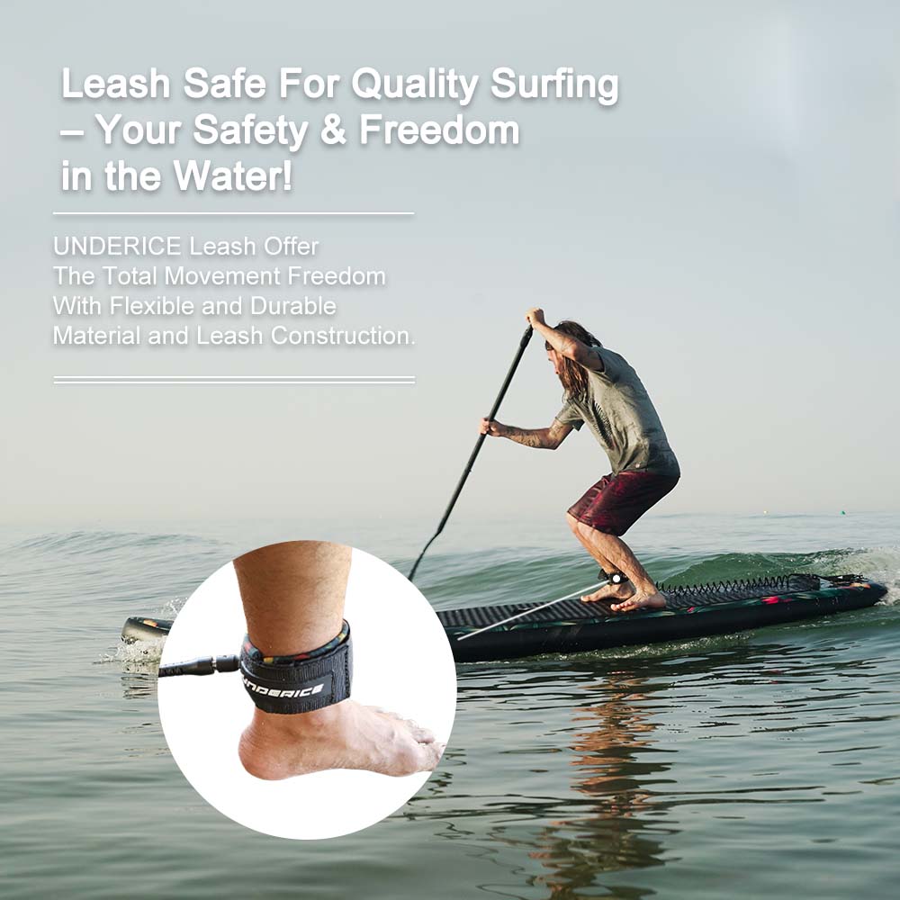 SUP Paddle Leash 7MM10FT Surfi - огляд і ціна Surfboard Leash