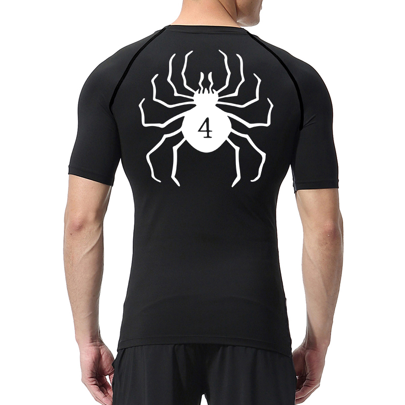 Spider Print Compression Shirt - огляд і ціна Rash Guard